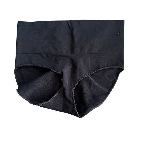 Yitty Womens High-Waisted Black Shaping Briefs Seamless Comfort Fit - Picture 1 of 3